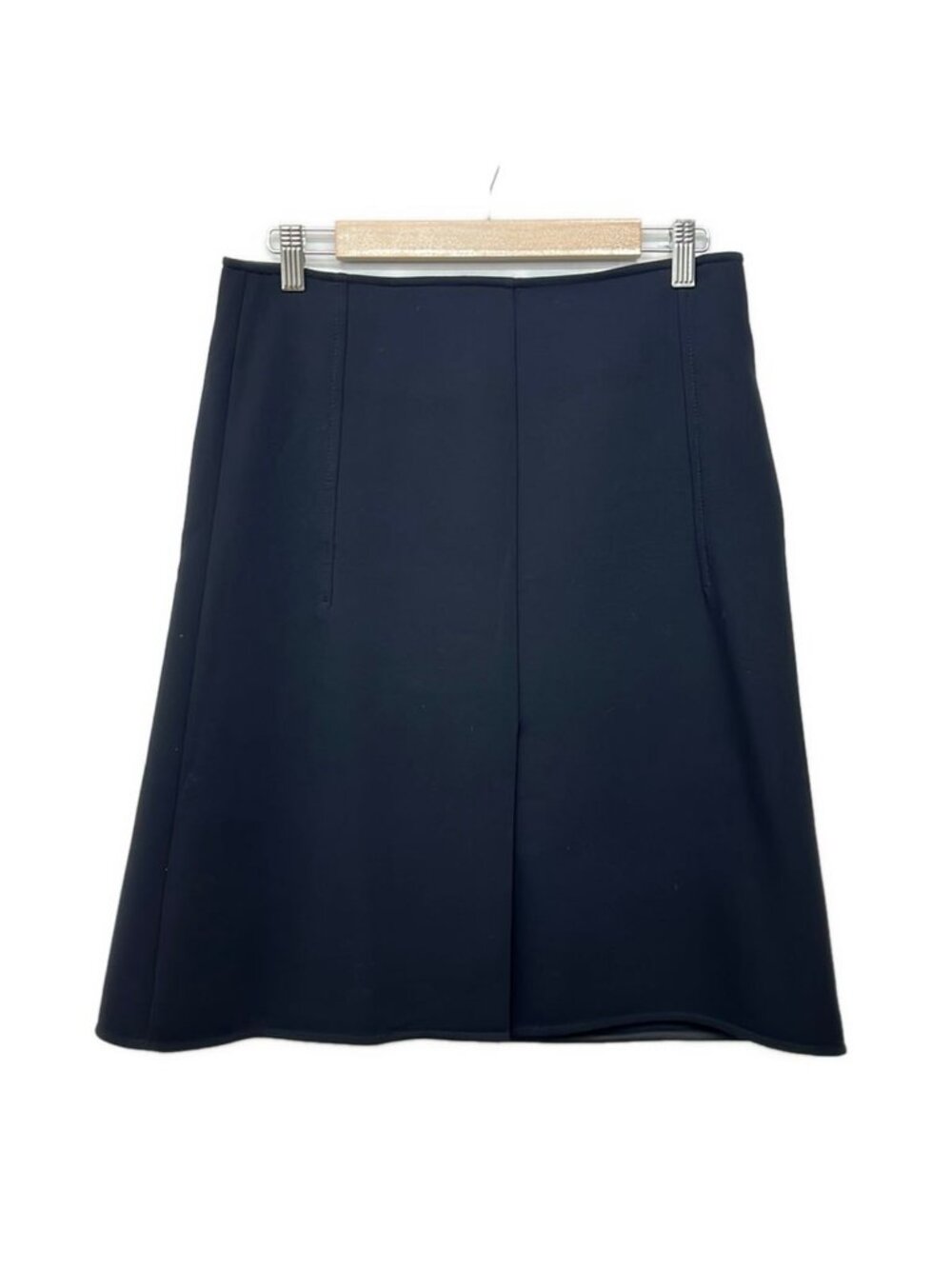 Hermes Skirt 38 M Dark Navy Knee Length